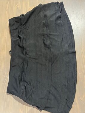 Athleta Black Athletic Skort with Built-In Shorts